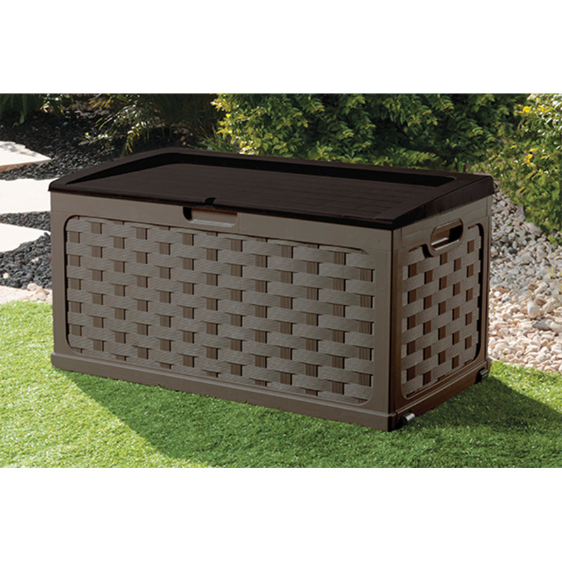 Starplast 71 Gallon Plastic Deck Box & Reviews Wayfair